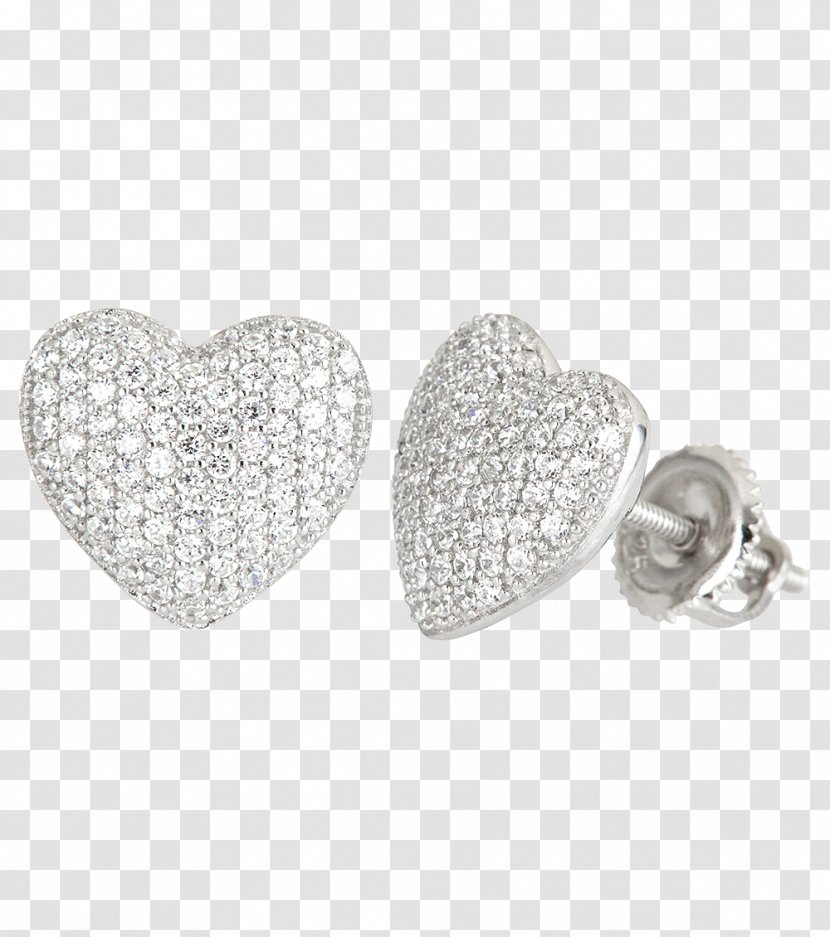 Earring Jewellery Cubic Zirconia Silver Engagement Ring - Gemstone - Earrings Transparent PNG