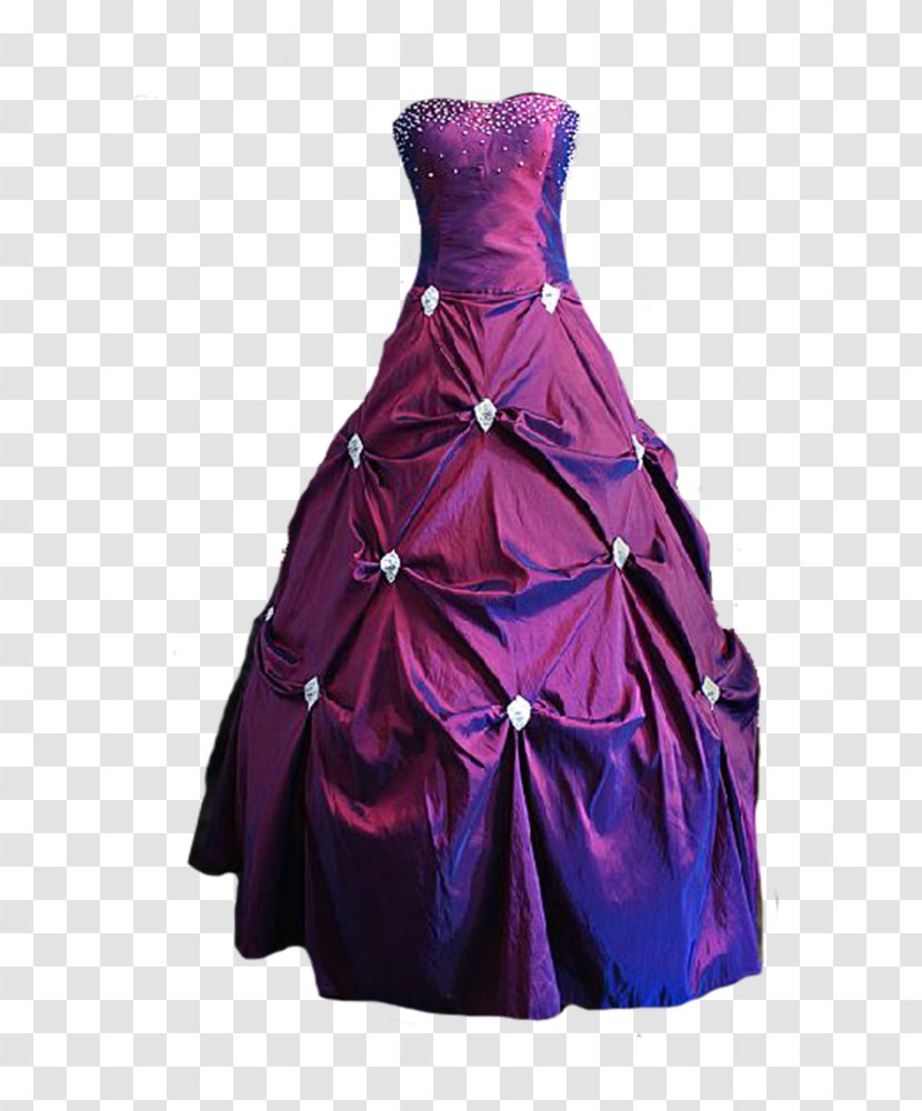 Debutante Wedding Dress Prom - Evening Gown Transparent PNG