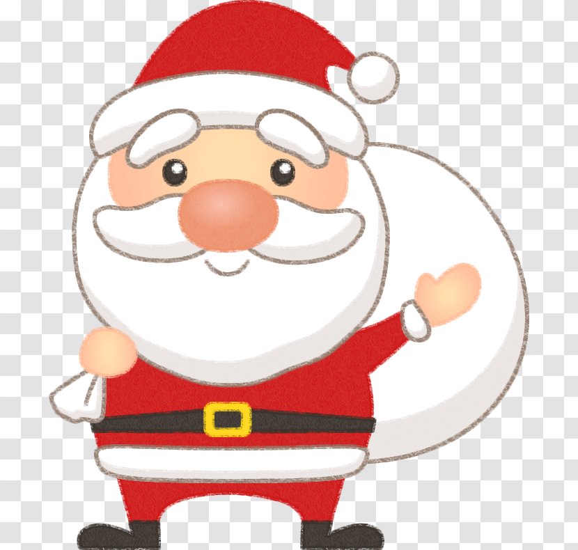 Santa Claus Christmas Day Reindeer クリスマスプレゼント Illustration - Fictional Character Transparent PNG