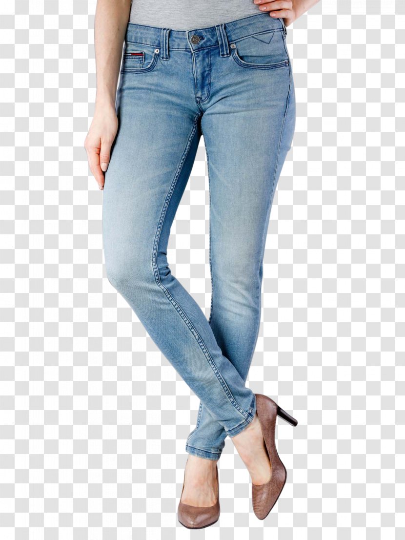 Jeans Blue Denim Slim-fit Pants Tommy Hilfiger - Cartoon - Women Transparent PNG