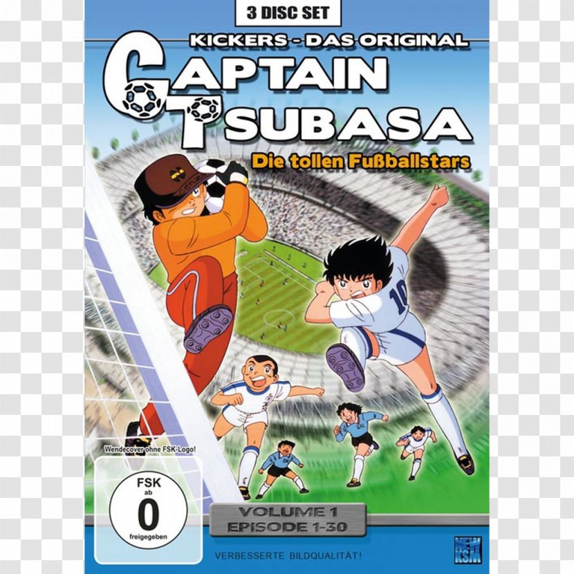 Tsubasa Oozora Captain Blu-ray Disc DVD Fernsehserie - Frame Transparent PNG