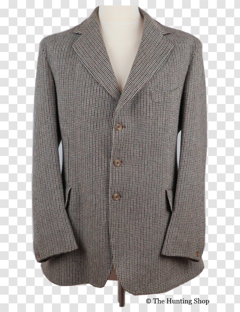 Harris Tweed Blazer Jacket Fashion Transparent PNG