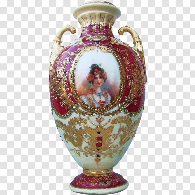 Vase Porcelain Urn Pitcher - Artifact Transparent PNG