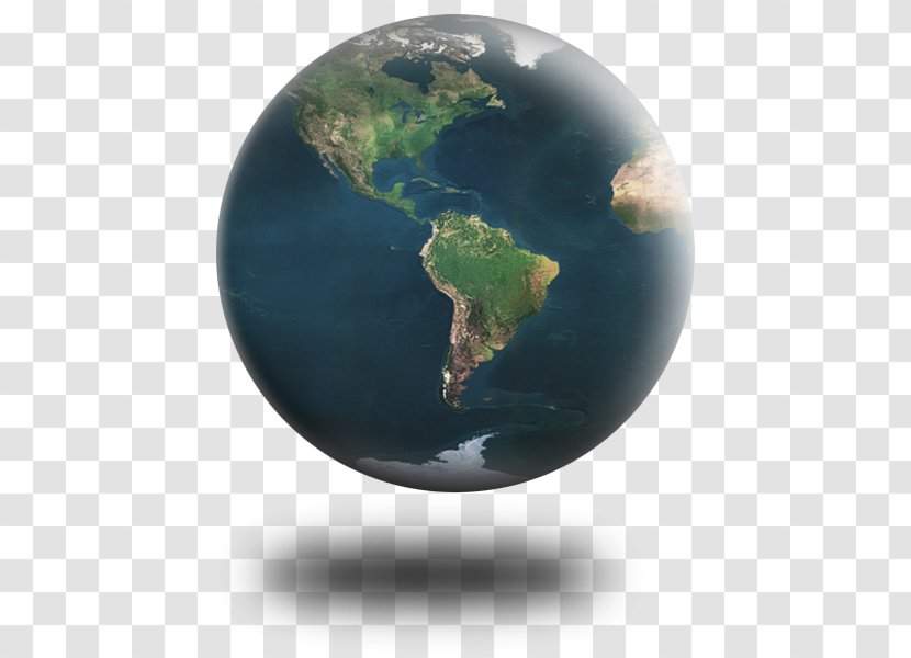 Earth World Map Satellite Imagery - Polar Orbit Transparent PNG