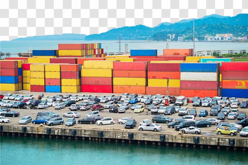 Batumi Port Stock Photography Industry Intermodal Container - Haiyuan Freight Terminal Transparent PNG