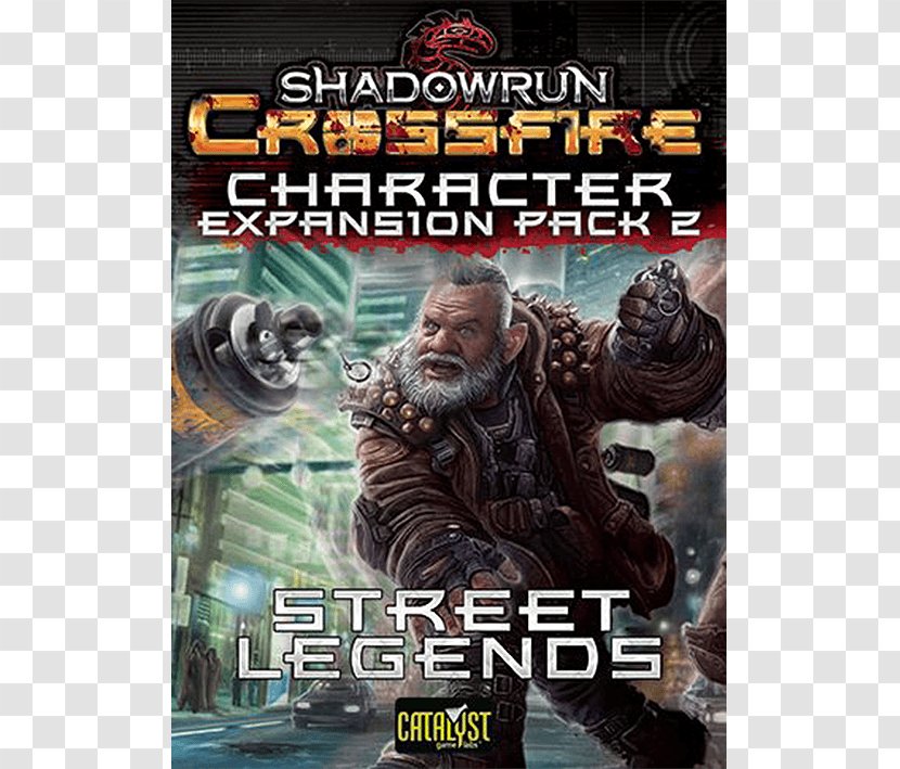 Shadowrun Crossfire Board Game Card Expansion Pack - Action Film - Legends Transparent PNG