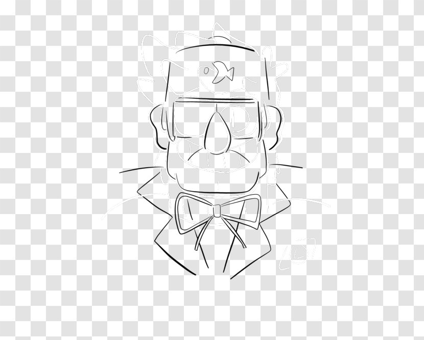 Line Art Cartoon Sketch - Design Transparent PNG