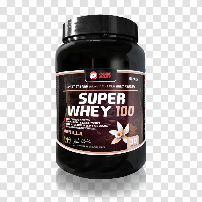 Milk Whey Protein Isolate Bodybuilding Supplement Transparent PNG