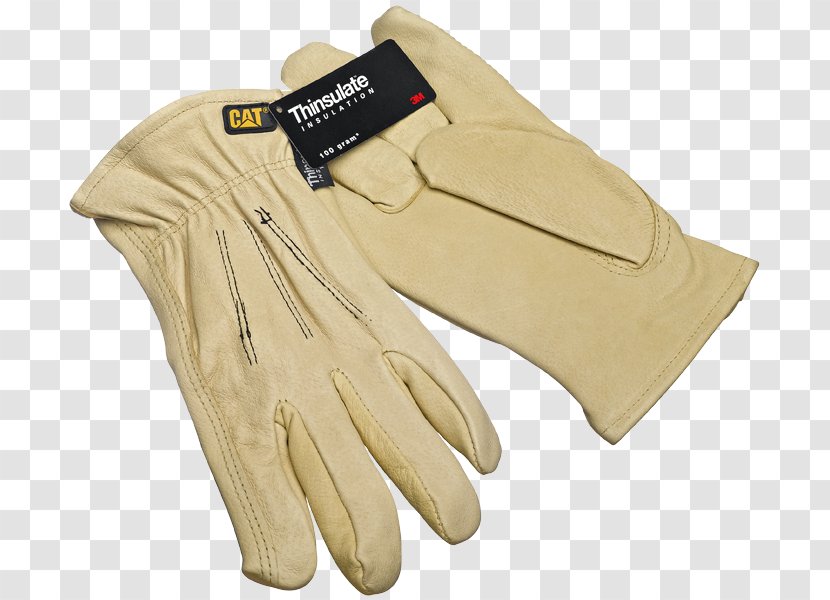 Beige Glove Safety - Leather Hoodie Transparent PNG