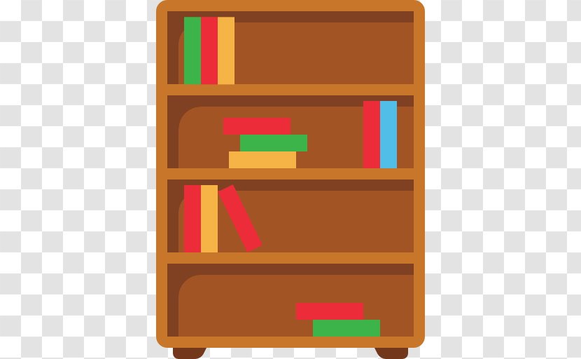 Bookcase Table Shelf - Furniture Transparent PNG