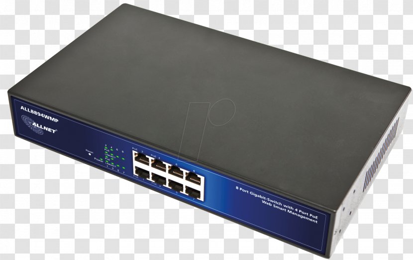 Wireless Access Points Ethernet Hub Power Over Network Switch Gigabit Transparent PNG