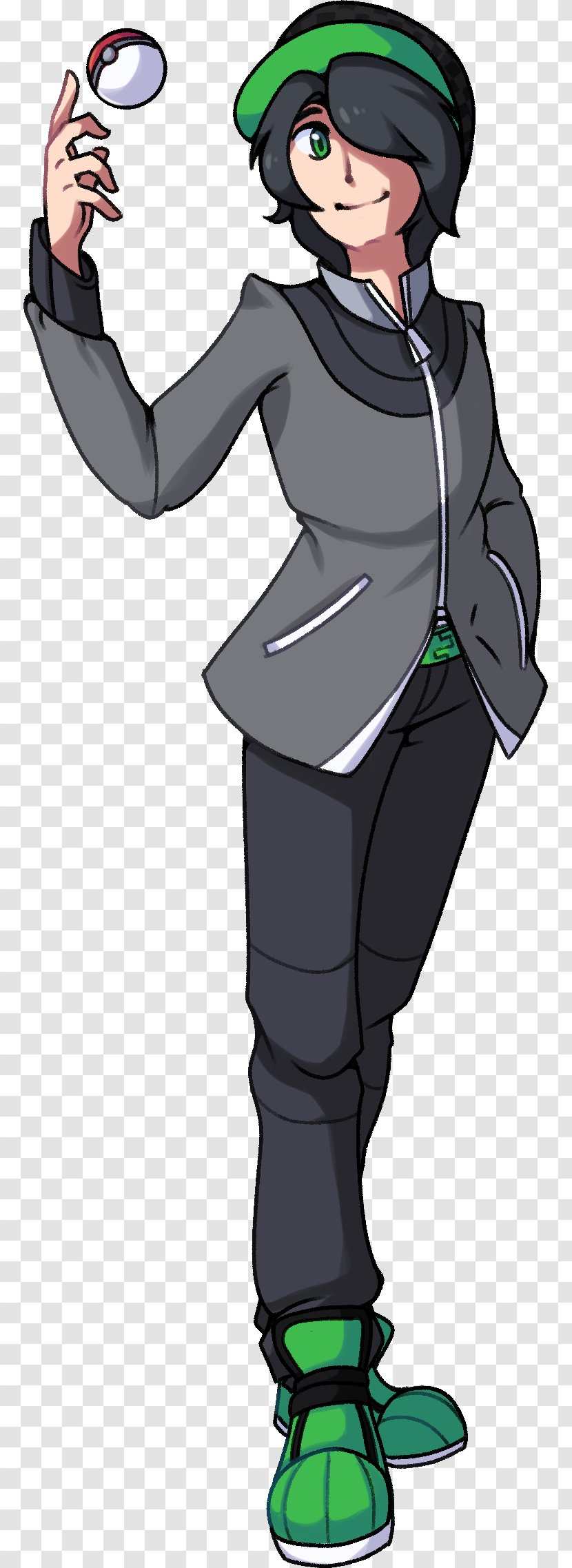 Fan Art Character Protagonist Fangame - Frame - Pokemon Transparent PNG