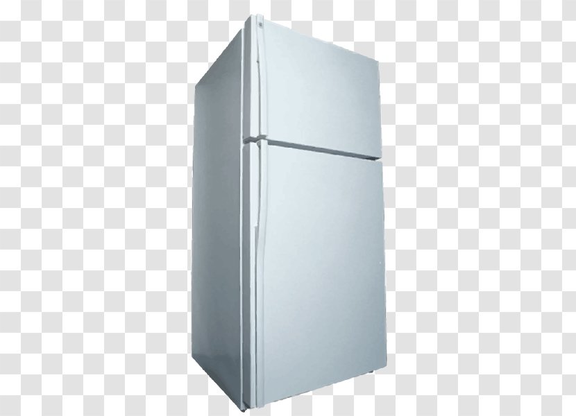 Major Appliance Angle - Vector White Refrigerator Transparent PNG