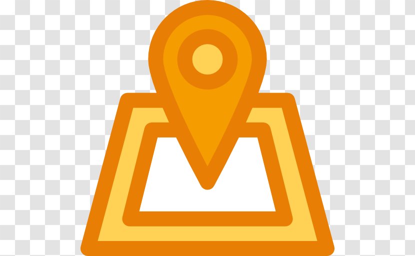Estate Map Locator - Orange Transparent PNG