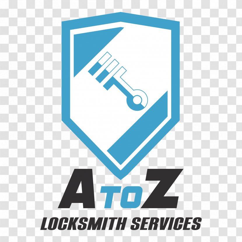 A To Z Locksmith Hernando Logo Brand Blacksmith - Text Transparent PNG
