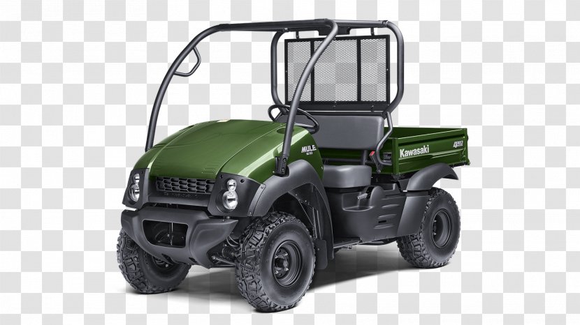 Kawasaki MULE Car Four-wheel Drive Heavy Industries Motorcycle & Engine - Brand Transparent PNG