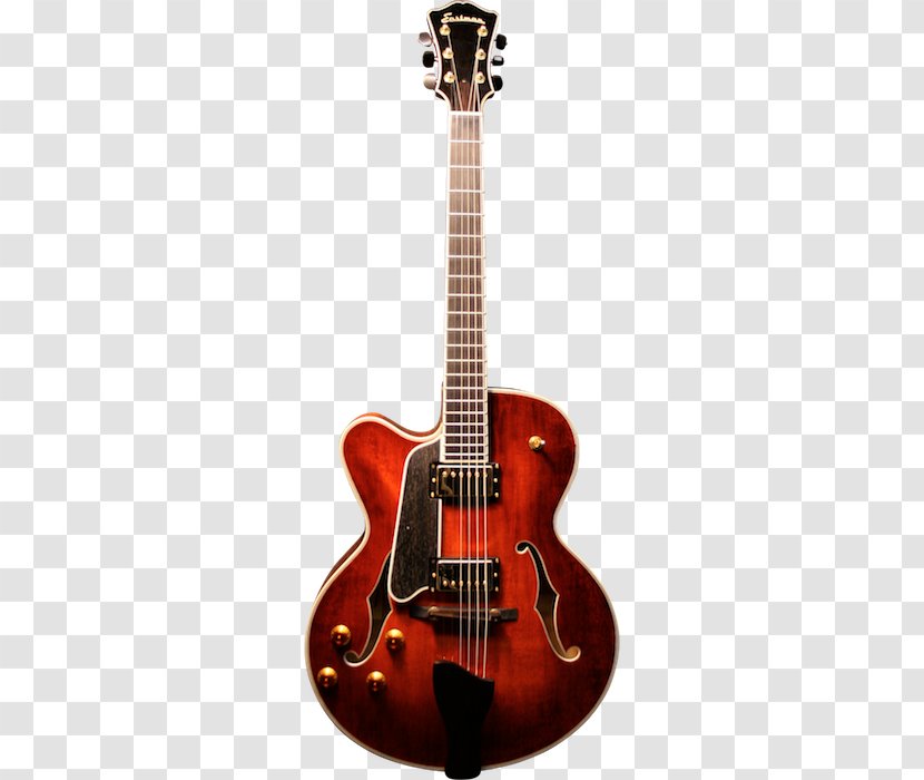 Gibson ES-335 Archtop Guitar Semi-acoustic Electric - Tree Transparent PNG
