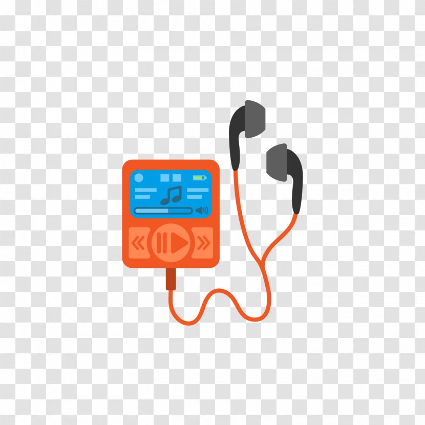 Headphones Walkman Icon - Watercolor - And Transparent PNG
