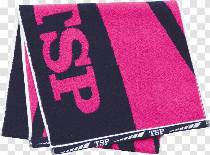 Towel Textile Ping Pong Sport 卓球用品オンラインショップPingPongDream - Wristband - Pink Table Transparent PNG