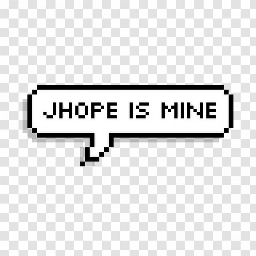 Text Tumblr Speech Balloon Instagram - Askfm - Jhope Flag Transparent PNG