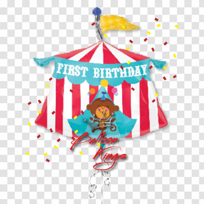 1st Birthday Balloon Party Mylar - Mayflower Distributing - Gold Checkmark Transparent PNG