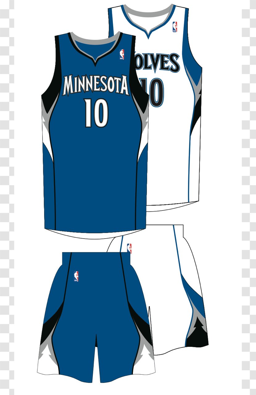 Minnesota Timberwolves Utah Jazz Los Angeles Clippers Jersey Basketball Uniform - Sportswear - Blank Template Transparent PNG