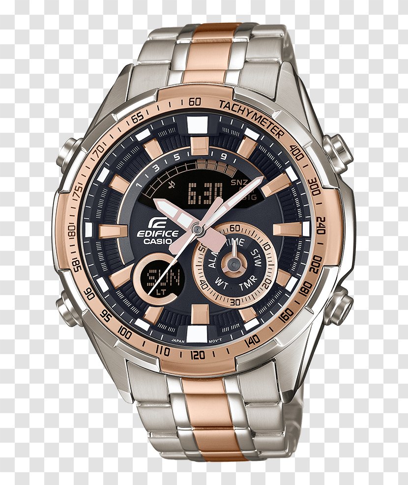 Casio Edifice Watch Chronograph Pro Trek Transparent PNG