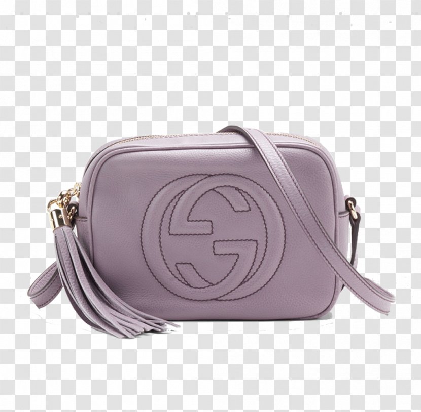 Handbag Gucci Fashion WhoWhatWear - Lilac - Bag Transparent PNG