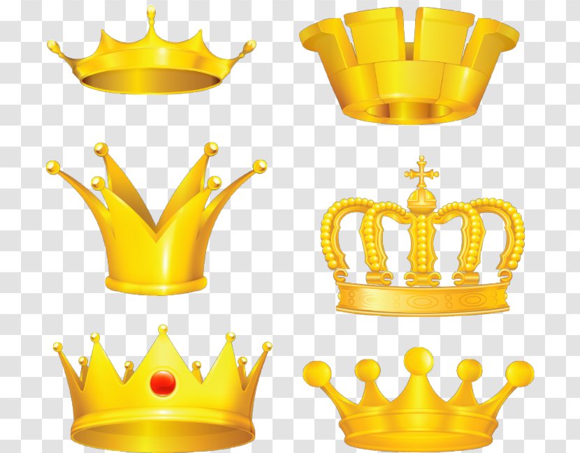 Vector Graphics Clip Art Gold Royalty-free Illustration - Crown Transparent PNG