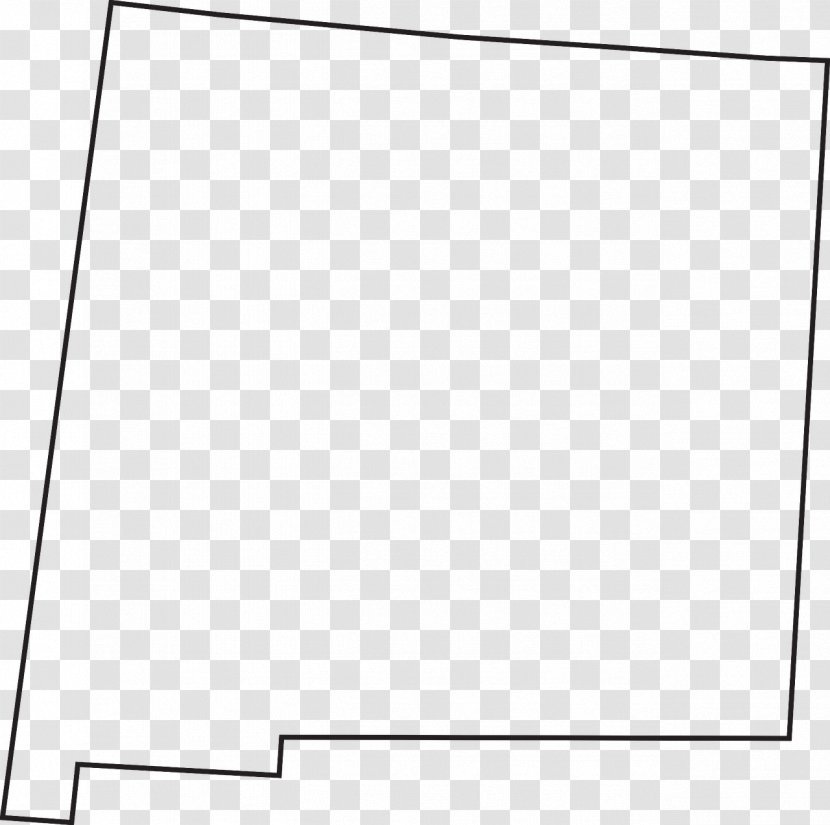 New Mexico Blank Map Clip Art - Material Transparent PNG