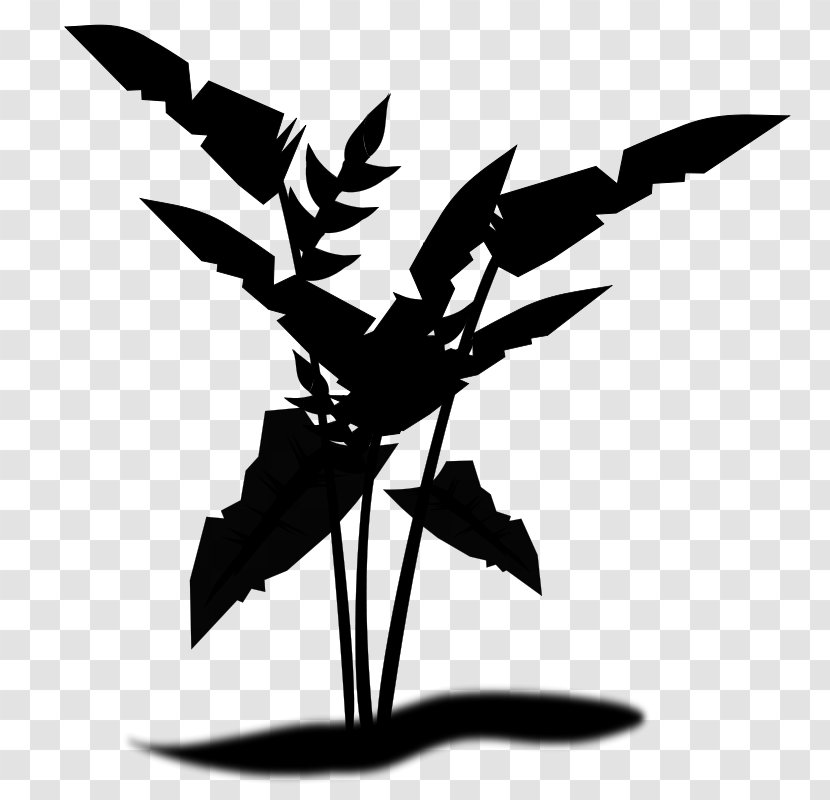 Clip Art Character Silhouette Line Leaf - Fiction - Wing Transparent PNG