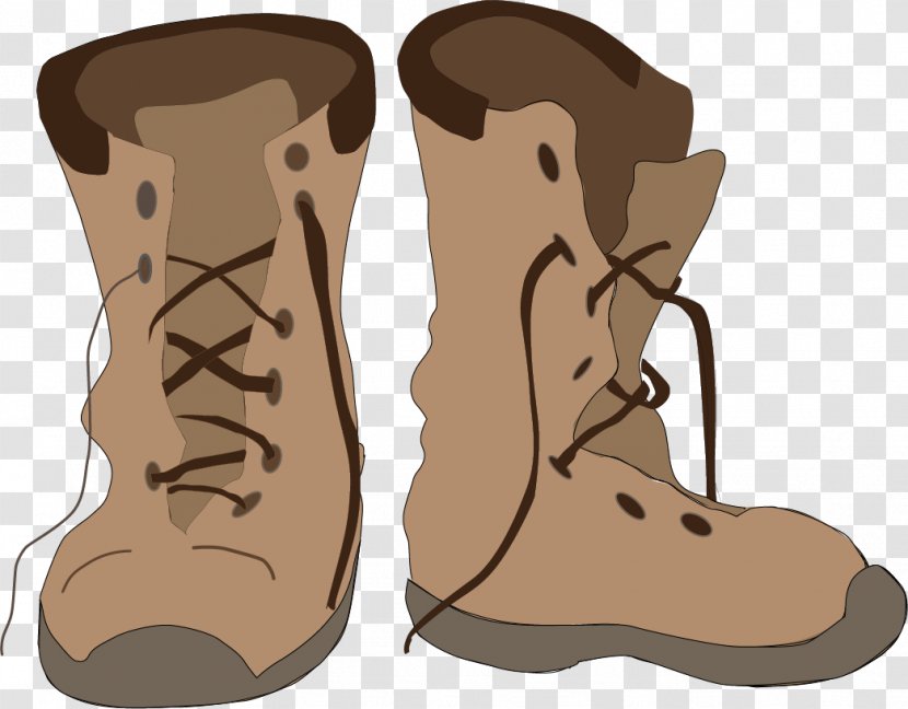 Cowboy Boot Wellington Shoe Clip Art - Vector Hand-painted Boots Transparent PNG