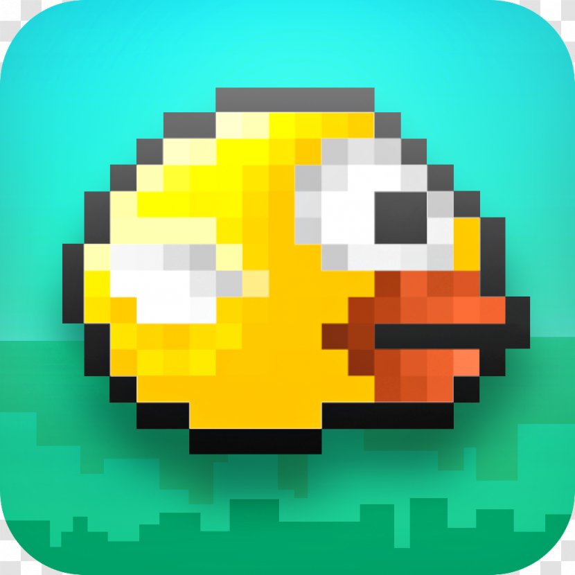 Flappy Bird Green Video Game Angry Birds Rio - Pixel Art - Symbol Transparent PNG