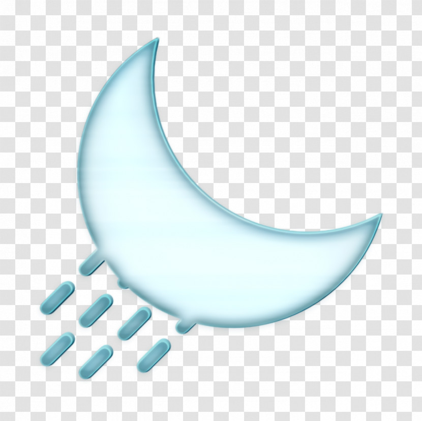 Weather Set Icon Rain Icon Night Rain Icon Transparent PNG