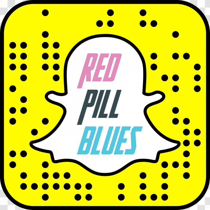 Snapchat Scan Red Pill Blues QR Code Snap Inc. - Maroon 5 Transparent PNG