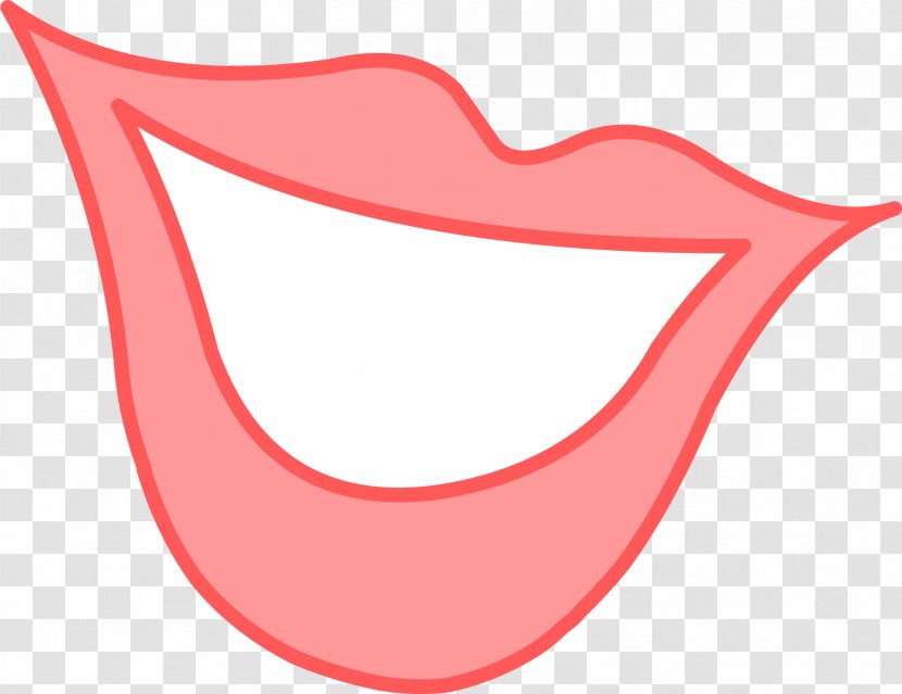 Mouth Lip Clip Art - Text - Pink Cute Lips Transparent PNG