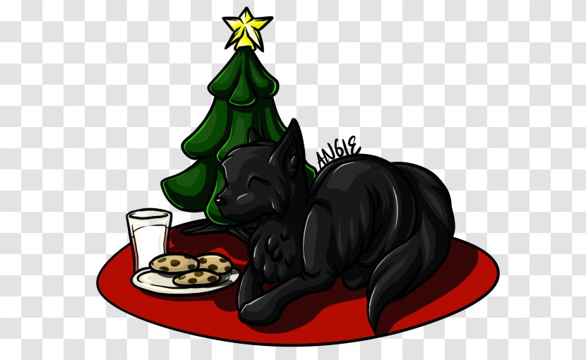 Cat Dog Christmas Ornament Tree Clip Art - Mammal Transparent PNG