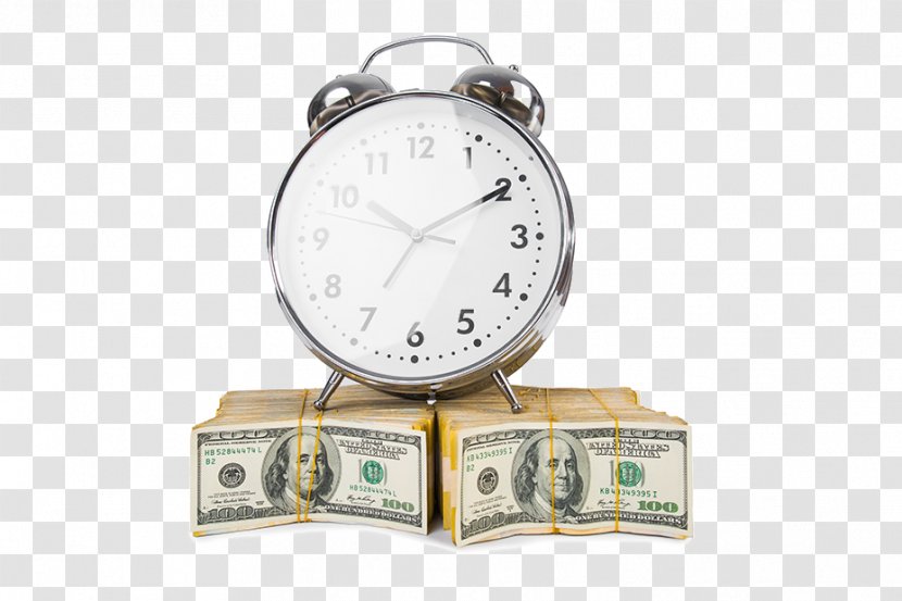 Money Alarm Clock Finance - Cash - PPT Element Transparent PNG