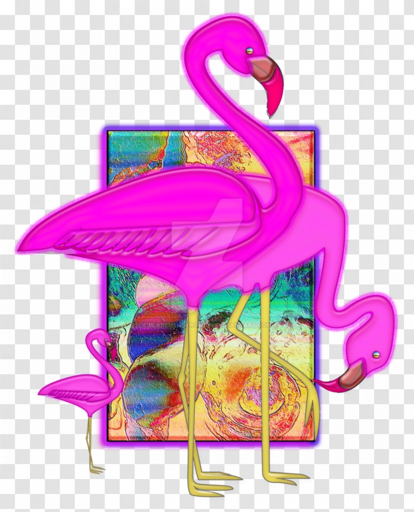 Wall Decal Flamingo Sticker Zazzle - Pink Transparent PNG