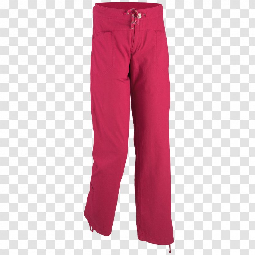 Waist Magenta Jeans Pants - Millet Transparent PNG