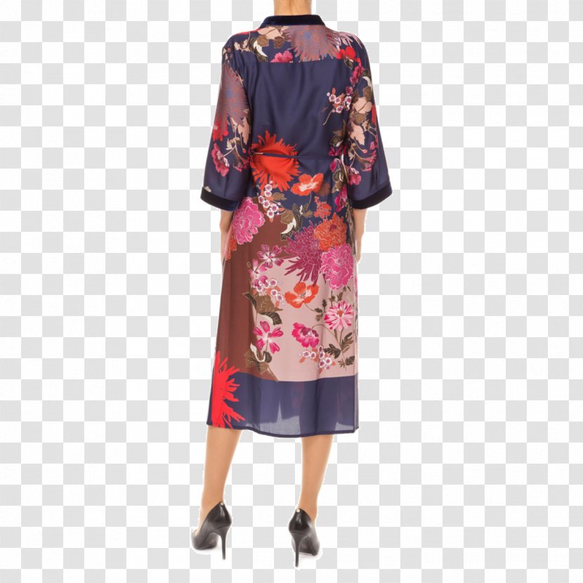 Shoulder Satin Sleeve Dress Purple Transparent PNG