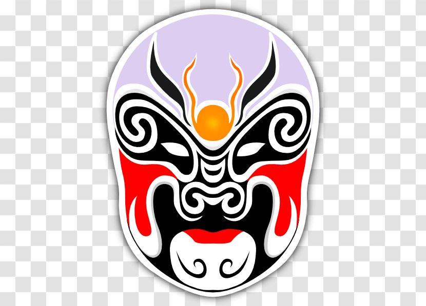 Mask Chinese Opera Theatre Of China Peking Clip Art - Masks Vector Transparent PNG