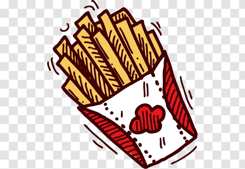 French Fries Fast Food Clip Art - Logo - Vector Transparent PNG