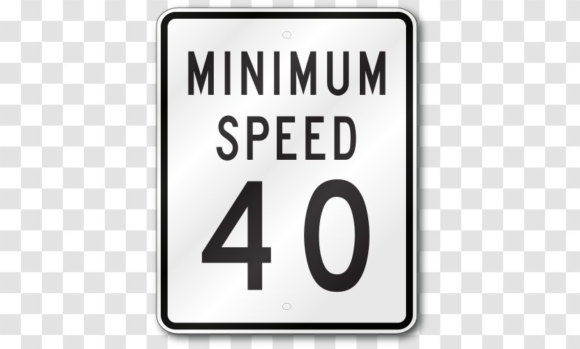 Capital Signs Speed Limit Traffic Sign Safe Driving - 5 Transparent PNG