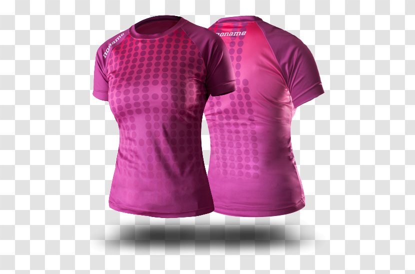 T-shirt Sleeve Pink M - Shirt Transparent PNG