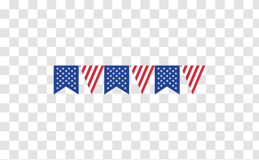 Flag Of The United States Bunting - BORDER FLAG Transparent PNG
