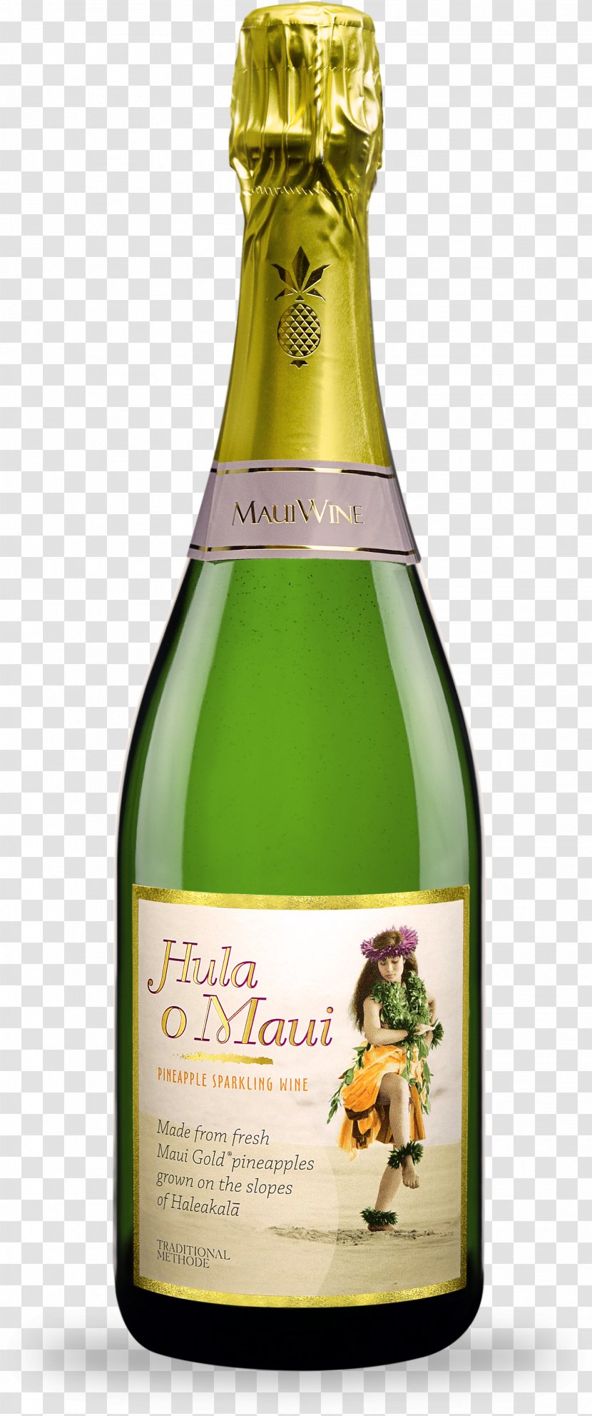 Champagne Sparkling Wine White Pinot Blanc - Pineapple - Shelf Talker Transparent PNG