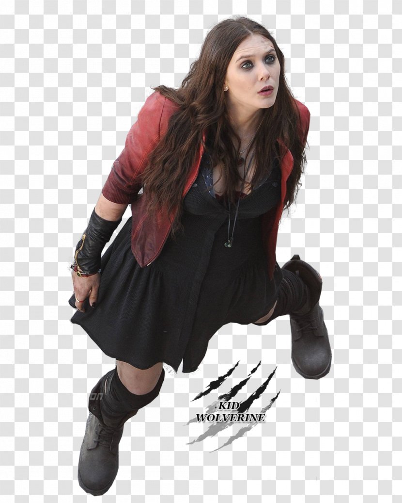 Elizabeth Olsen Wanda Maximoff Quicksilver Iron Man Rogue - Heart - Scarlet Witch Picture Transparent PNG