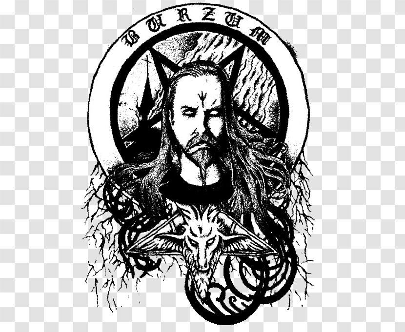 Varg Vikernes Burzum Black Metal Filosofem Musician - Flower - Watercolor Transparent PNG