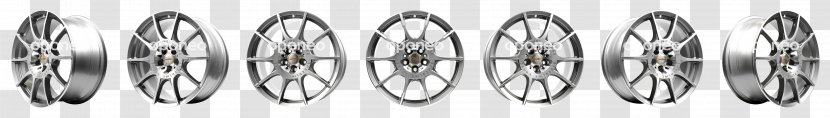 Autofelge Alloy Wheel Speedline Car - White - Speed Line Transparent PNG